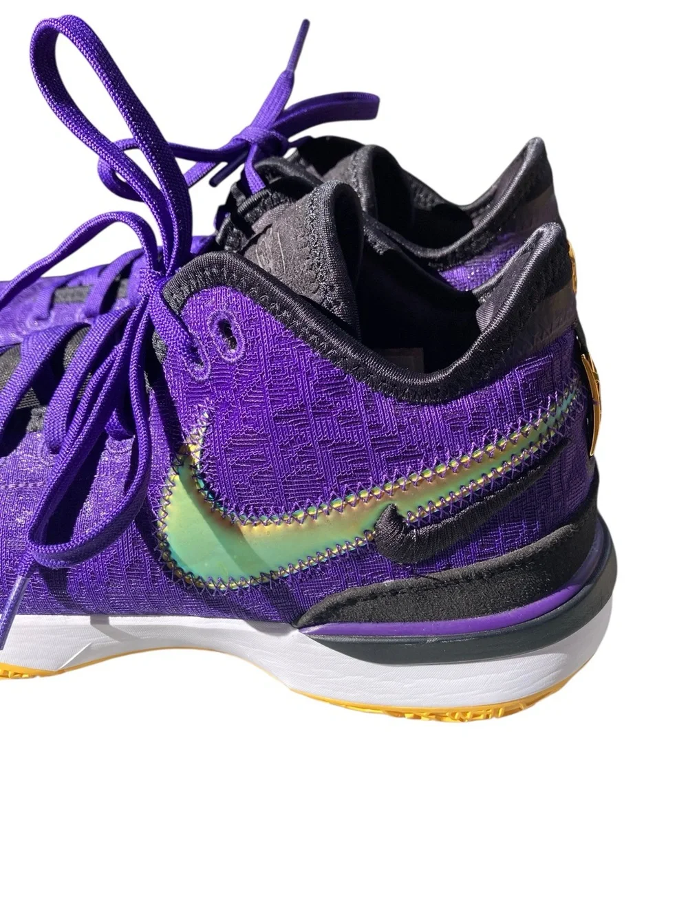 Nike Zoom LeBron NXXT Gen EP DR8788-500 Men’s 8 Purple Gold Shoes